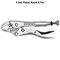 Teng Tools 4" Plated, Round & Flat Power Grip Locking Pliers - 401-4 401-4 - alternate 3